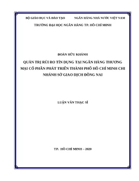 0342 quản trị rủi ro tín dụng tại nhtm cp phát triển tp hcm chi nhánh sở giao dịch đồng nai luận văn thạc sĩ tcnh đoàn hữu khánh lý hoàng ánh tp hcm đh n