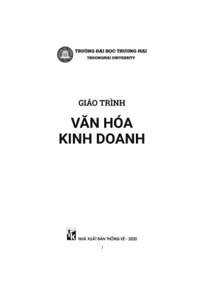 Giáo trình văn hóa kinh doanh 2