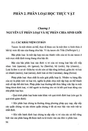 Giáo trình thực vật học phần 2
