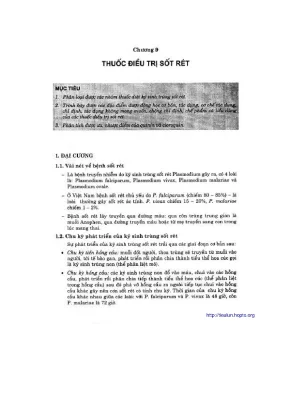 Giáo trình dược lý học tập 2 phần 2