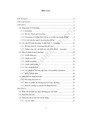 Xây dựng hệ thống học trực tuyến e learning