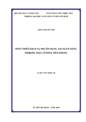 0472 phát triển dịch vụ phi tín dụng tại nhtm cp tiên phong luận văn thạc sĩ tcnh trần thị yến nhi lê thị mận tp hcm đh nh hcm 2020 ix 91 8 tr