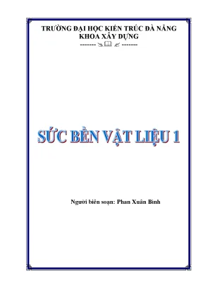 Giáo trình sức bền vật liệu 1