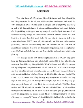Khóa luận tội sản xuất buôn bán hàng giả theo điều 156 bộ luật hình sự lý luân và thực tiễn