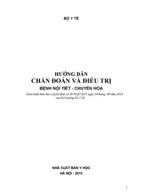 Chn doan va diu tr bnh ni tit chuy
