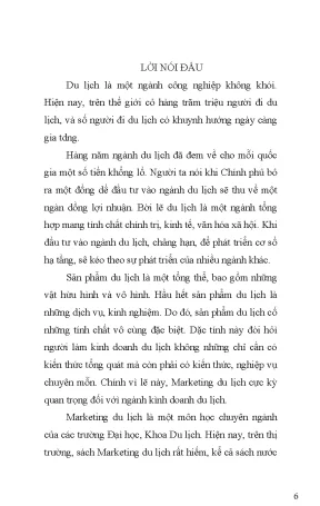 Giáo trình marketing du lịch nghề kỹ thuật chế biến món ăn