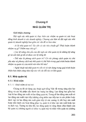 Giáo trình quản trị kinh doanh tập 1 phần 2