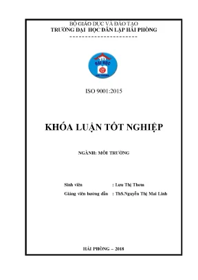 Nghiên cứu một số tác động chính của hoạt động sản xuất xốp eps đến môi trường và đề xuất biện pháp giảm thiểu