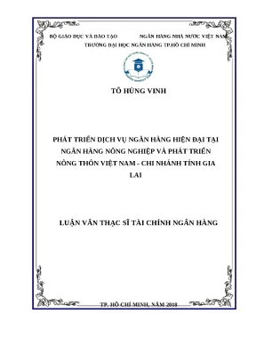 0479 phát triển dịch vụ nh hiện đại tại nh nông nghiệp và ptnt việt nam chi nhánh tỉnh gia lai luận văn thạc sĩ kinh tế tô hùng vinh tp hcm đh nh 2018