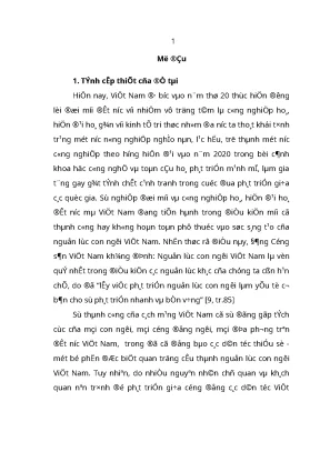 Luận văn phát triển nguồn nhân lực các dân tộc thiểu số trong sự nghiệp công nghiệp hoá hiện đại hoá ở tỉnh kon tum