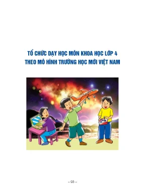 Tài liệu tập huấn dạy học theo mô hình trường học mới việt nam lớp 4 tập 1 phần 2