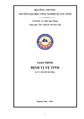 Giáo trình định vị vệ tinh