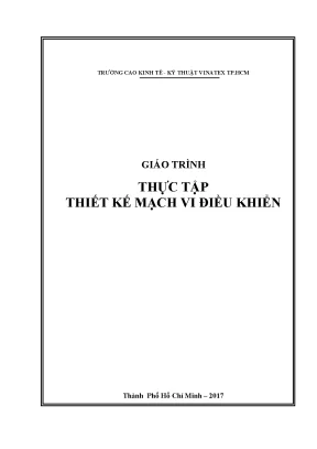 Giáo trình thực tập thiết kế mạch vi điều khiển
