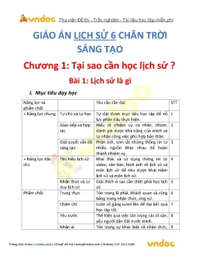 Giao an lich su 6 chan troi sang tao