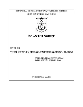 Tài liệu kỹ thuật công trình giao thông thiết kế tuyến đường liên phường quận 9 tp hcm copy