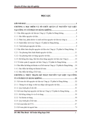 Hoàn thiện kế toán nguyên liệu vật liệu tại công ty cổ phần in hàng không1