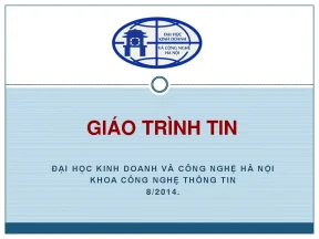 Giáo trình tin