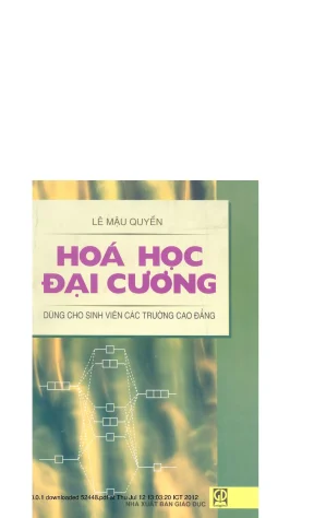 Giáo trình hóa đại cương lê mậu quyền