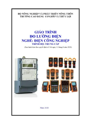 Giáo trình đo lường điện nghề điện công nghiệp trình độ trung cấp