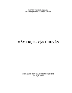 Giáo trình máy trục vận chuyển phần 1