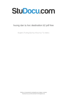Huong dan tu hoc destination b2 pdf free