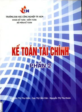Giáo trình kế toán tài chính phần 2 iuh