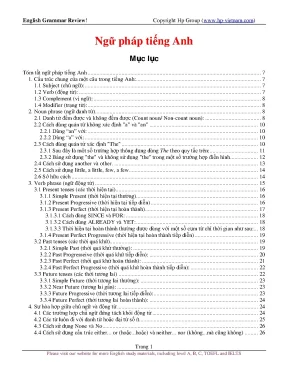 English grammar revision 1 1