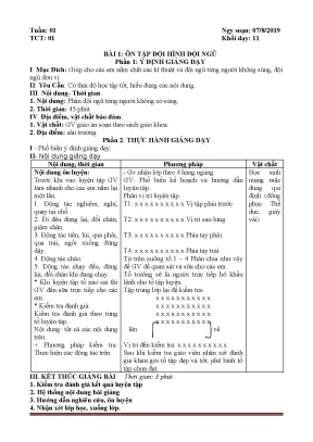 Giáo án môn quốc phòng an ninh lớp 11 trọn bộ cả năm