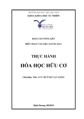 Thực hành hoá học hữu cơ