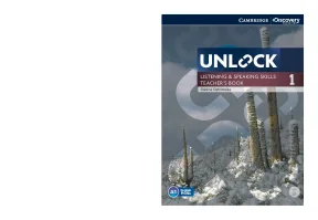 Unlock 1 listening and speaking tb