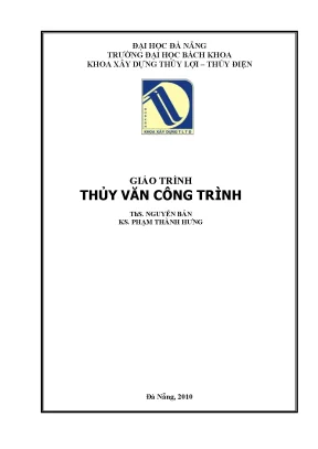 Giáo trình thủy văn công trình