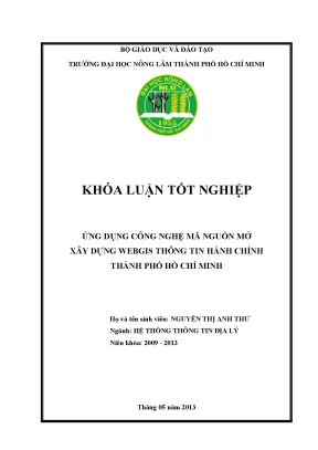 Ud công nghệ mã nguồn mở xây dựng webgis thông tin hành chính tp hcm copy