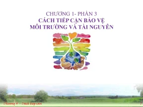 Tiếp cận quản lý môi trường