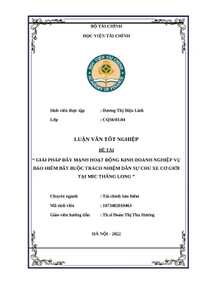 Luận văn dương thị diệu linh
