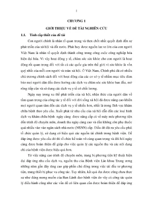 Hoàn thiện tổ chức kế toán tại trường cao đẳng nghề công nghệ cao hà nội