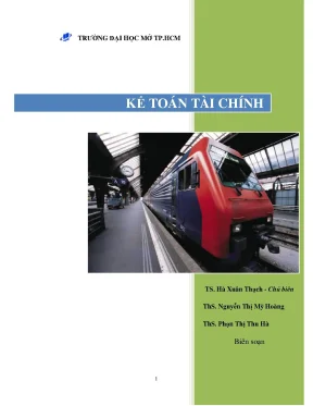 Tài liệu hướng dẫn học tập kế toán tài chính