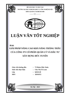 Luận văn tốt nghiệp chu thị tố loan