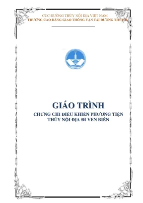 Giáo trình chứng chỉ điều khiển phương tiện thủy nội địa đi ven biển