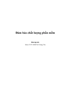 Dm bo cht lng phn mm bien tp bi