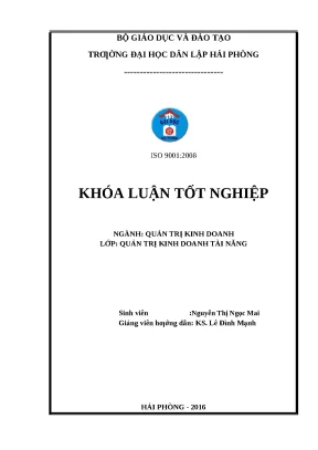 Luận văn thạc sỹ một số giải pháp nhằm phát triển hoạt động marketing tại công ty tnhh tư vấn quản lý và đào tạo lê mạnh
