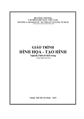 Giáo trình hình họa tạo hình ngành thiết kế thời trang