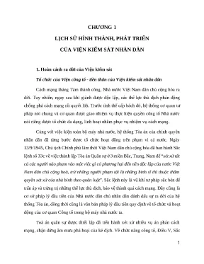 Giáo trình lý luận chung về viện kiểm sát nhân dân và công tác kiểm sát