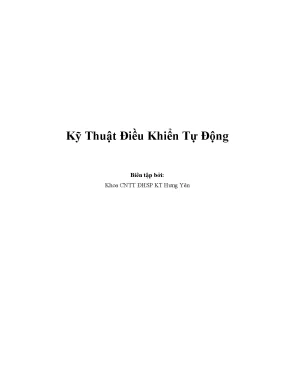 Kỹ thuật điều khiển tự động