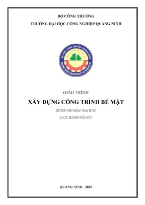 Giáo trình xây dựng công trình bề mặt