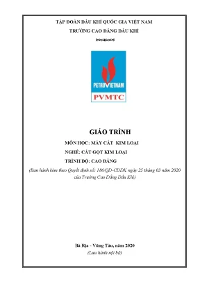 Giáo trình máy cắt kim loại nghề cắt gọt kim loại trình độ cao đẳng