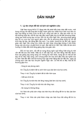 Luận văn khảo sát khả năng hiểu và sử dụng từ hán việt của học sinh khối 10 và 12 trường thpt long xuyên