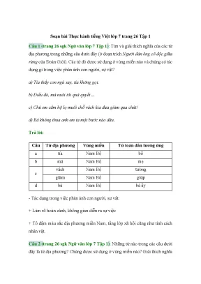 Soạn văn lớp 10 ngắn nhất cánh diều full