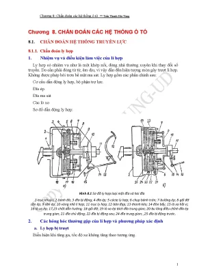 Chương 8 chẩn đoán các hệ thống ô tô