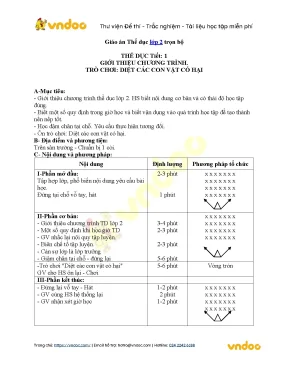 Giáo án thể dục lớp 2 trọn bộ vndoc com