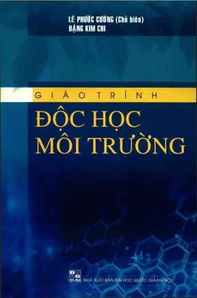 Giáo trình độc học môi trường phần 1 lê phước cường chủ biên